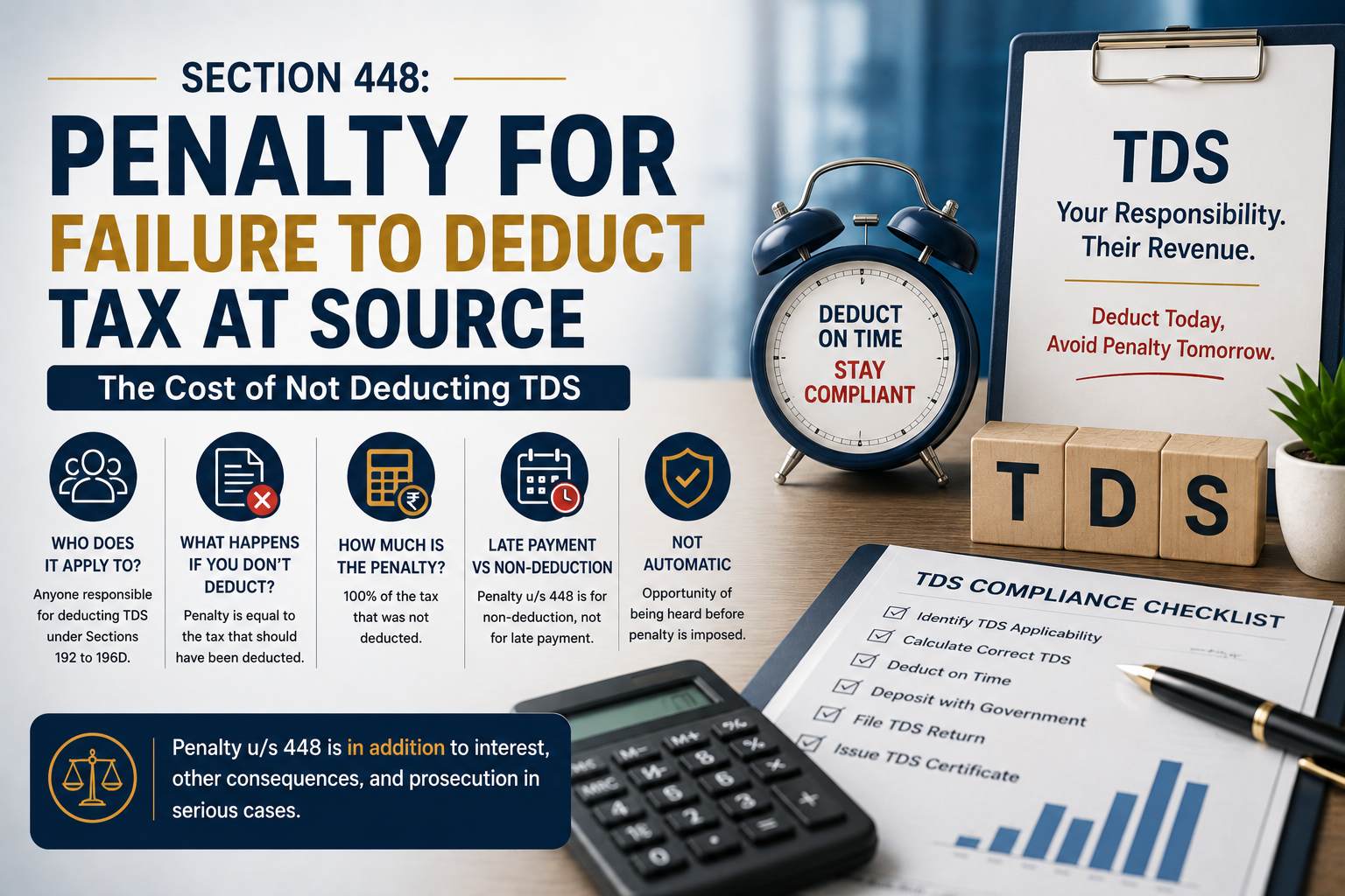 Section 448: Penalty For Failure To Deduct Tax At Source